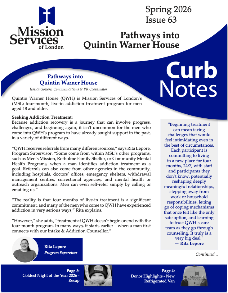 Curb Notes Spring 2026 Edition Issue 63 pg.1